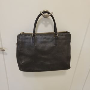 *last week* Anya Hindmarch Pimlico satchel tote, black leather
